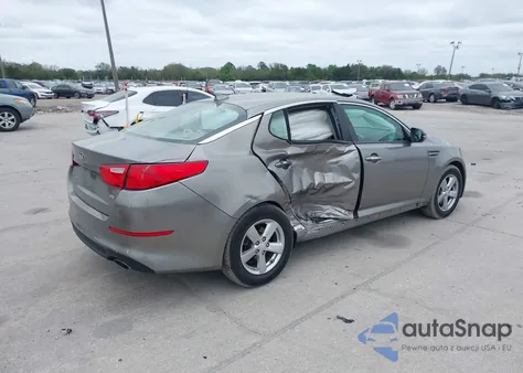 2015 Kia Optima Lx из США, поврежденный, VIN 5XXGM4A70FG505212